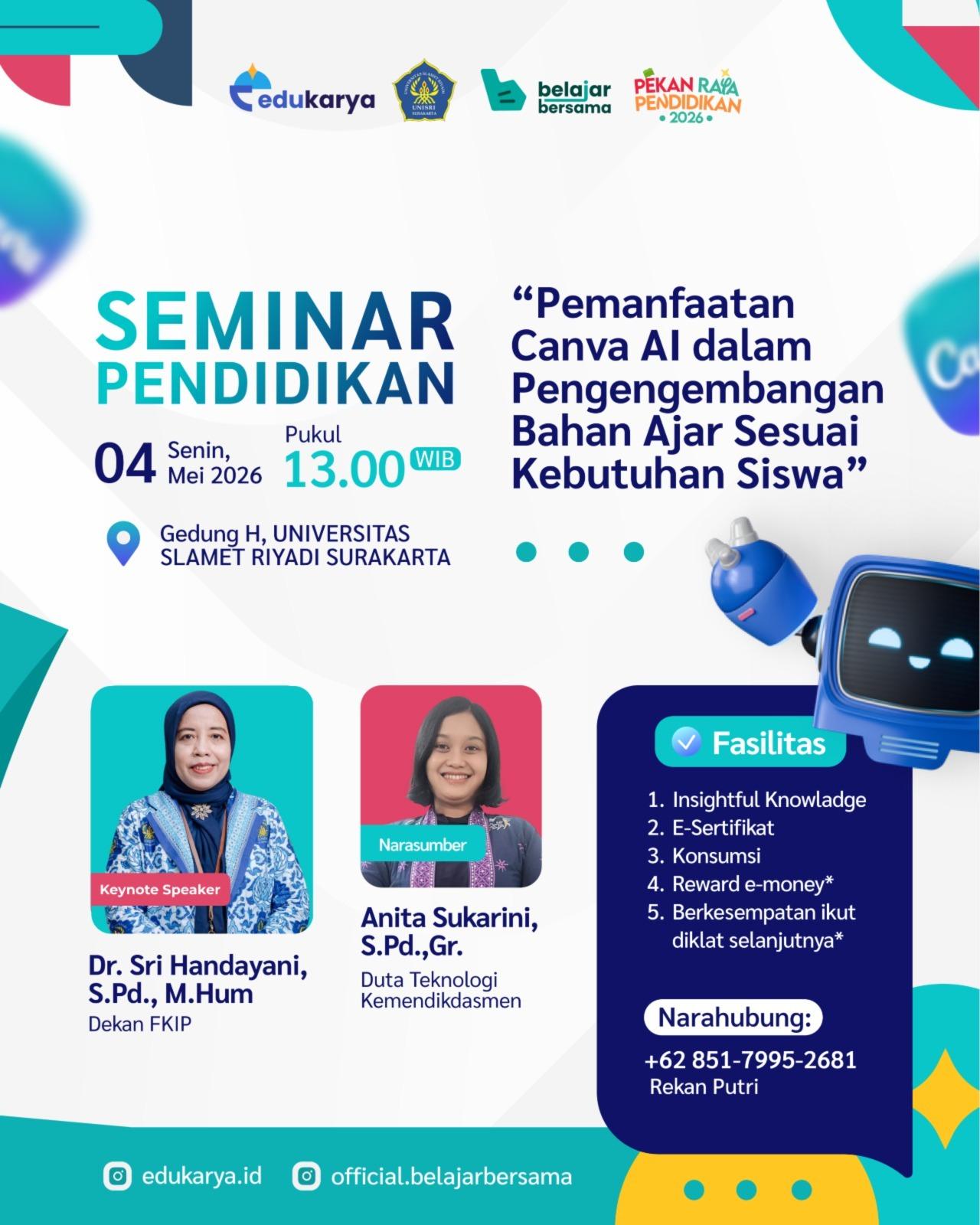 Pemanfaatan Canva AI dalam Pengembangan Bahan Ajar Interaktif sesuai Kebutuhan Siswa