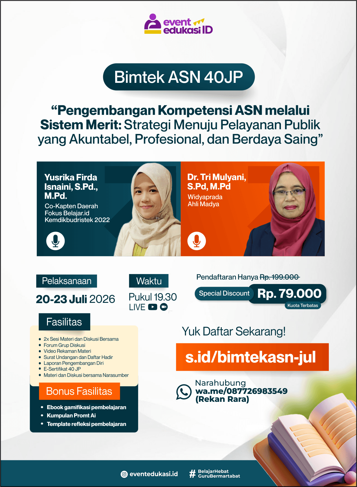 BIMTEK ASN 40JP : " Pengembangan Kompetensi ASN melalui Sistem Merit: Strategi Menuju Pelayanan Publik yang Akuntabel, Profesional, dan Berdaya Saing "