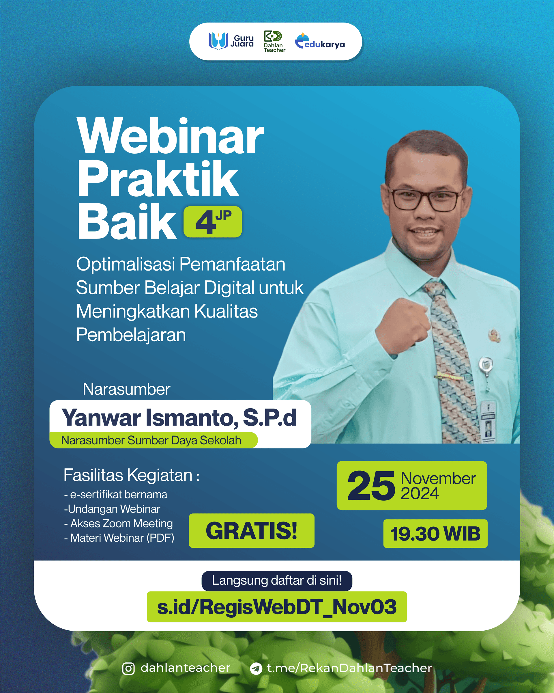 PRAKTIK BAIK: "Optimalisasi Pemanfaatan Sumber Belajar Digital untuk Meningkatkan Kualitas Pembelajaran"