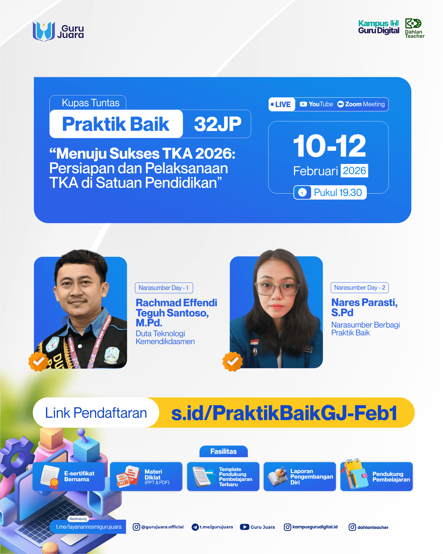 Praktik Baik 32JP Menuju Sukses TKA 2026: Persiapan dan Pelaksanaan TKA di Satuan Pendidikan	