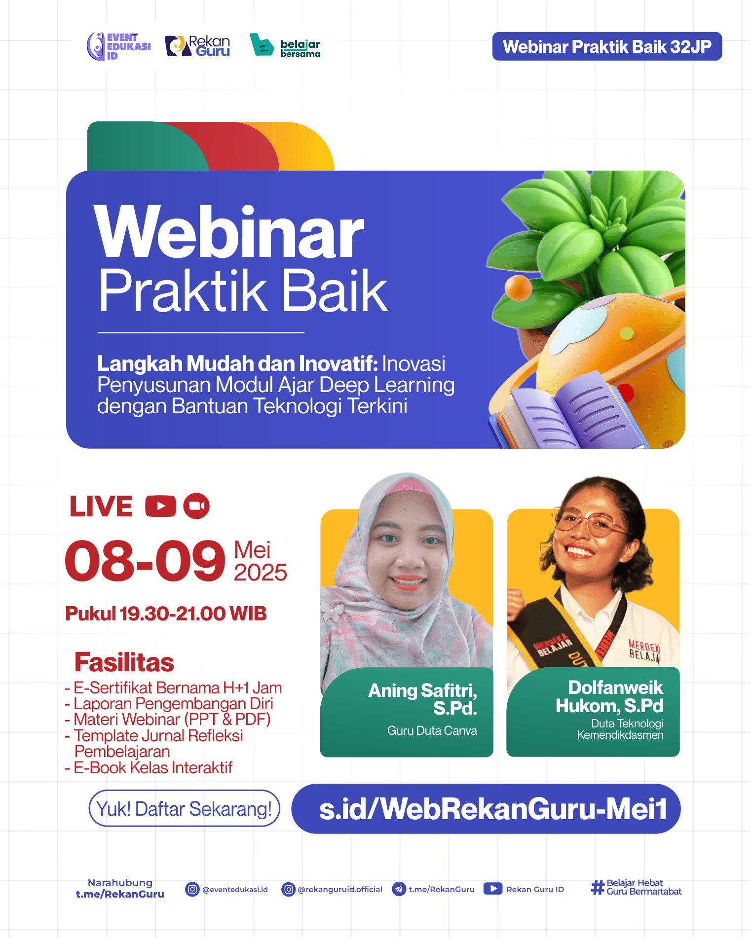 PRAKTIK BAIK 32JP: "Langkah Mudah dan Inovatif: Inovasi Penyusunan Modul Ajar Deep Learning dengan Bantuan Teknologi Terkini"