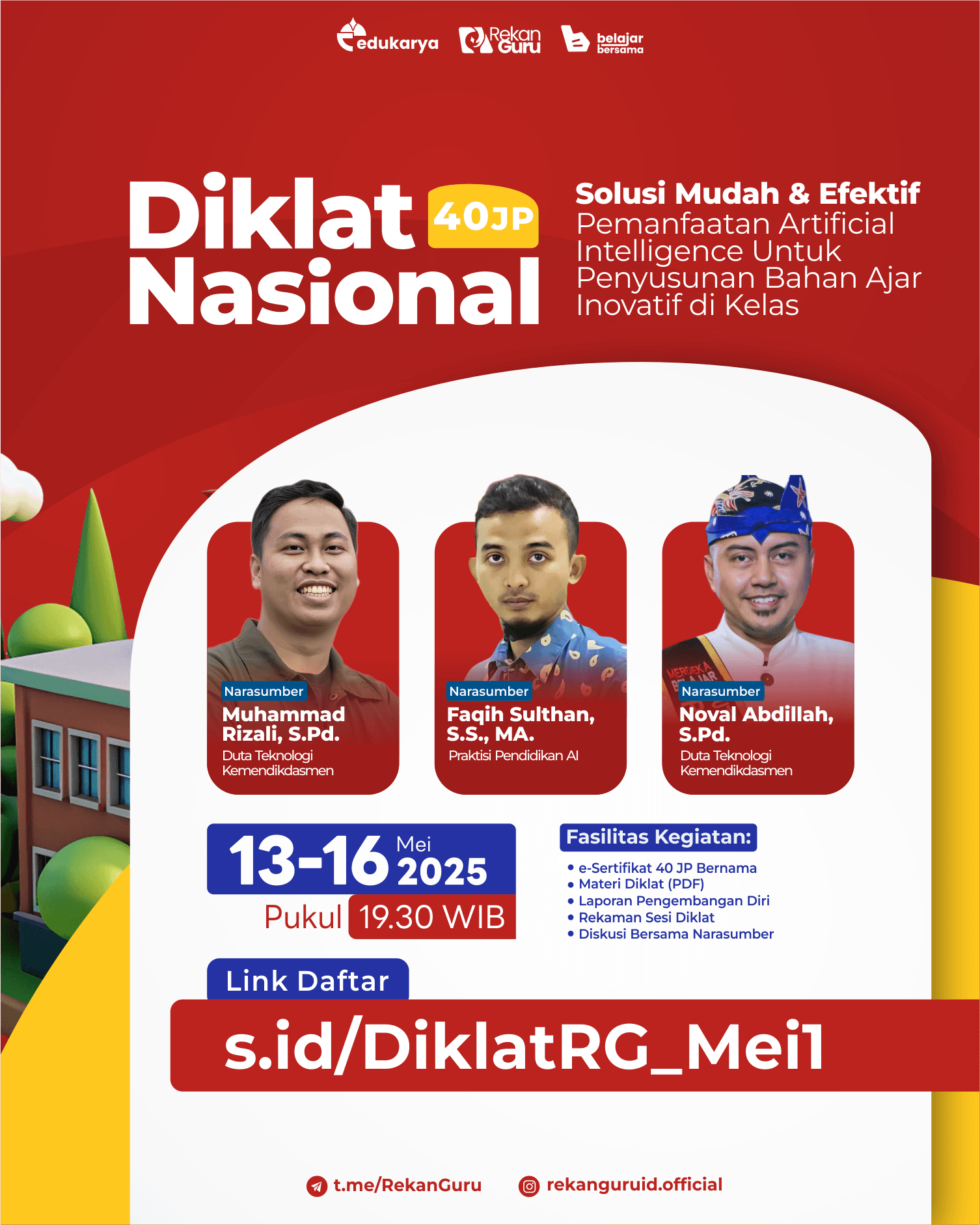 Solusi Mudah & Efektif Pemanfaatan Artificial Intellegence Untuk Penyusunan Bahan Ajar Inovatif di Kelas