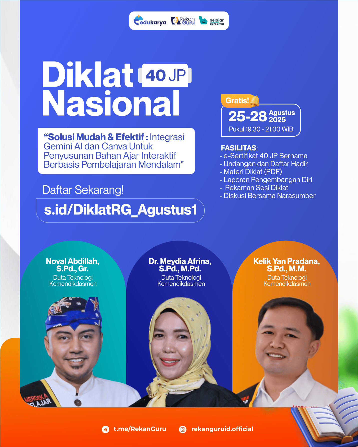 Solusi Mudah & Efektif : Integrasi Gemini AI dan Canva Untuk Penyusunan Bahan Ajar Interaktif Berbasis Pembelajaran Mendalam